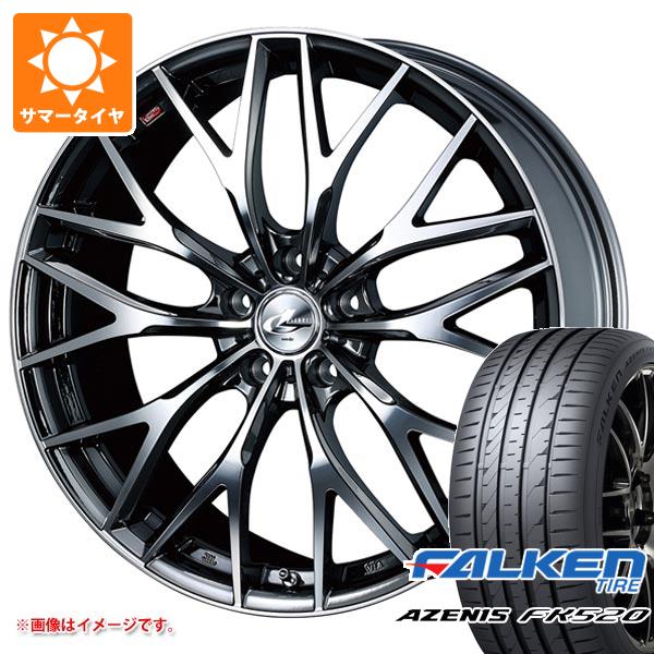 【タイヤ交換対象】サマータイヤ 225/45R19 96Y XL ファルケン アゼニス FK520L レオニス MX 8.0-19 タイヤホイール4本セット|タイヤマックス