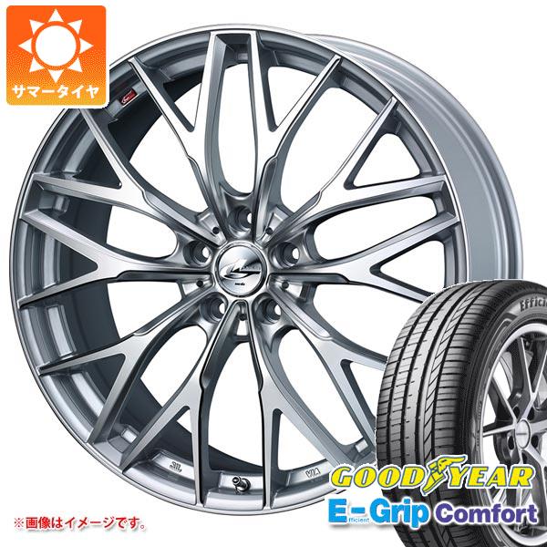 【タイヤ交換対象】サマータイヤ 165/50R15 73V グッドイヤー エフィシエントグリップコンフォート レオニス MX 4.5-15 タイヤホイール4本セット|タイヤマックス