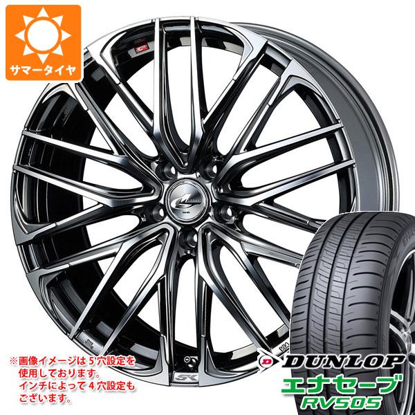 【タイヤ交換対象】サマータイヤ 245/40R19 98W XL ダンロップ エナセーブ RV505 レオニス SK 8.0-19 タイヤホイール4本セット