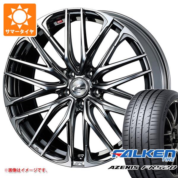 【タイヤ交換対象】サマータイヤ 225/45R19 96Y XL ファルケン アゼニス FK520L レオニス SK 8.0-19 タイヤホイール4本セット｜タイヤマックス