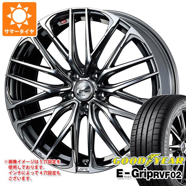【タイヤ交換対象】サマータイヤ 245/45R20 103W XL グッドイヤー エフィシエントグリップ RVF02 レオニス SK 8.5-20 タイヤホイール4本セット｜タイヤマックス