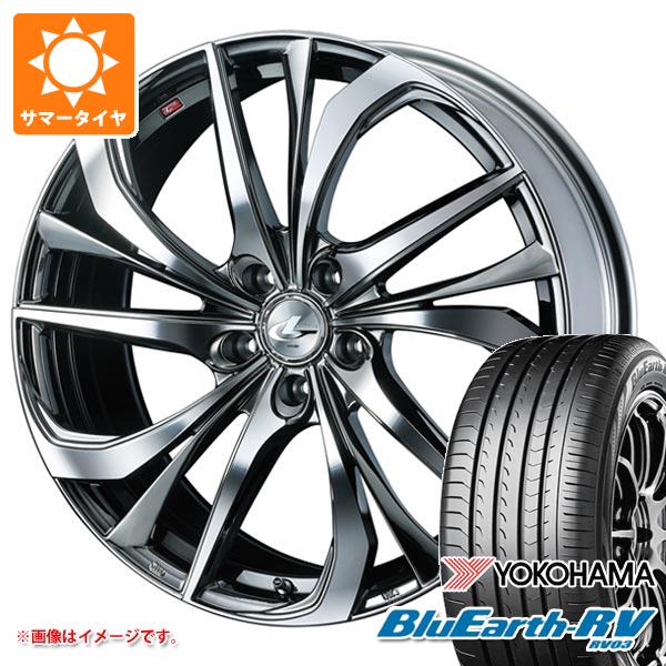 【タイヤ交換対象】2026年製 サマータイヤ 225/60R17 99H ヨコハマ ブルーアースRV RV03 レオニス TE 7.0-17 タイヤホイール4本セット|タイヤマックス