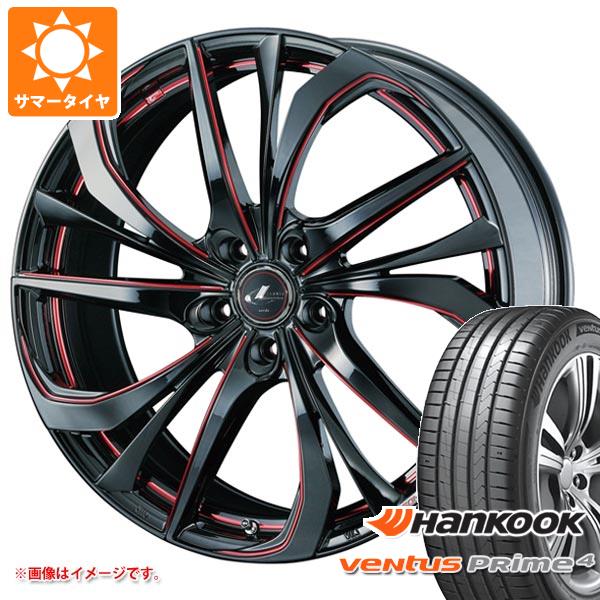 【タイヤ交換対象】サマータイヤ 225/60R17 99V ハンコック ベンタス プライム4 K135 K135A レオニス TE 7.0-17 タイヤホイール4本セット