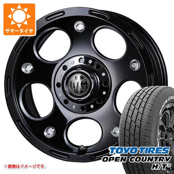 【タイヤ交換対象】5本セット スズキ ジムニーノマド JC74W用 2026年製 サマータイヤ トーヨー オープンカントリー H/T2 215/70R16 100H ホワイトレター クリムソン MG デーモン 5.5-16 タイヤホイール5本セット|タイヤマックス