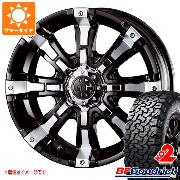 【タイヤ交換対象】ジープ ラングラー JK/JL系用 サマータイヤ BFグッドリッチ オールテレーンT/A KO2 33x12.50R17LT 120S ブラックレター クリムソン MG ビースト タイヤホイール4本セット|タイヤマックス