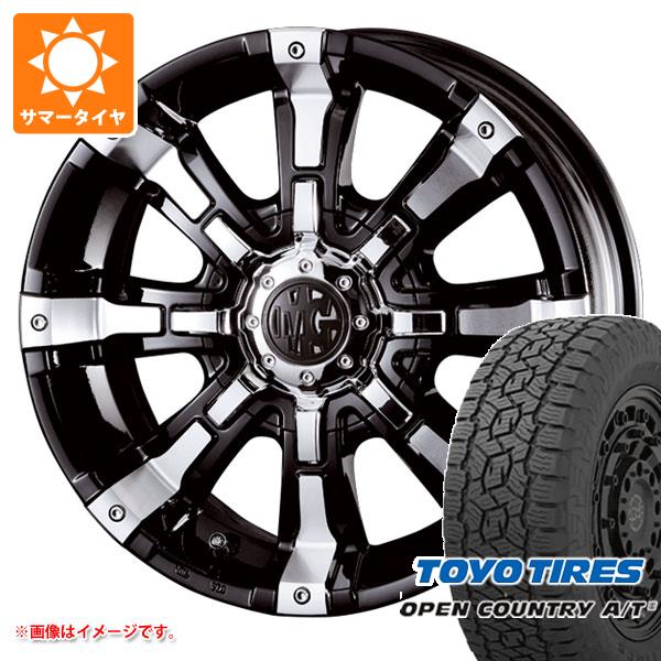 【タイヤ交換対象】ジムニーシエラ JB74W用 サマータイヤ トーヨー オープンカントリー A/T3 215/70R16 100T クリムソン MG ビースト 5.5-16 タイヤホイール4本セット|タイヤマックス