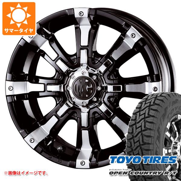 【タイヤ交換対象】サマータイヤ 235/70R16 106Q トーヨー オープンカントリー R/T ホワイトレター クリムソン MG ビースト 7.0-16 タイヤホイール4本セット