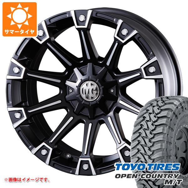 【タイヤ交換対象】RAV4 50系用 サマータイヤ トーヨー オープンカントリー M/T LT225/75R16 103/100Q ホワイトレター クリムソン MG モンスター 7.0-16 タイヤホイール4本セット