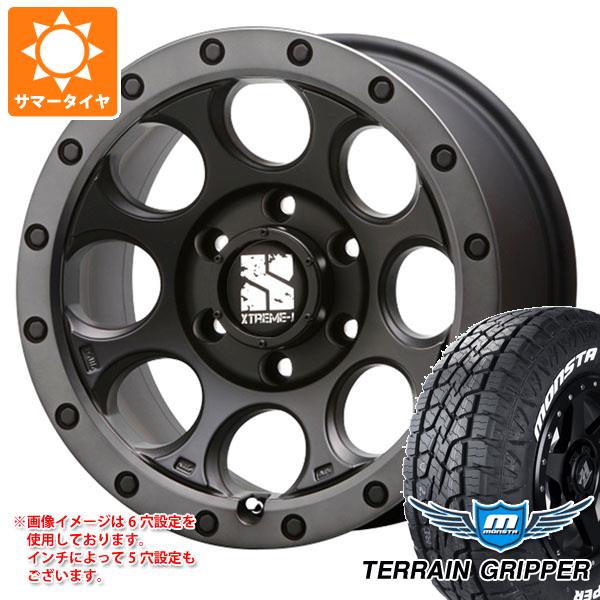 【タイヤ交換対象】サマータイヤ 265/65R17 116T XL モンスタ テレーングリッパー ホワイトレター MLJ エクストリームJ XJ03 8.0-17 タイヤホイール4本セット 104,830円
