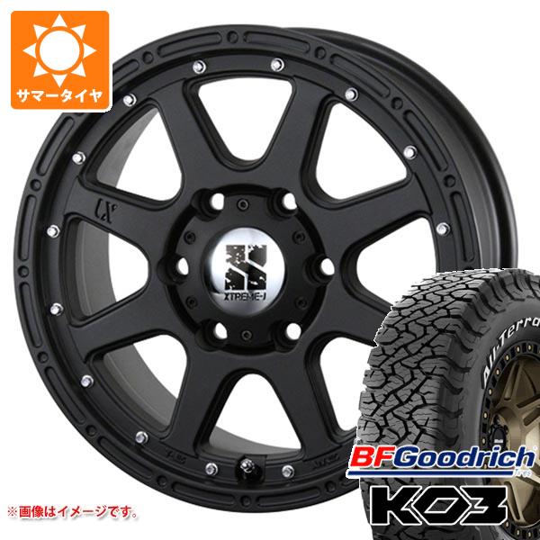 【タイヤ交換対象】5本セット FJクルーザー 10系用 サマータイヤ BFグッドリッチ オールテレーンT/A KO3 LT265/70R17 118/115S ホワイトレター MLJ エクストリームJ 7.5-17 タイヤホイール5本セット