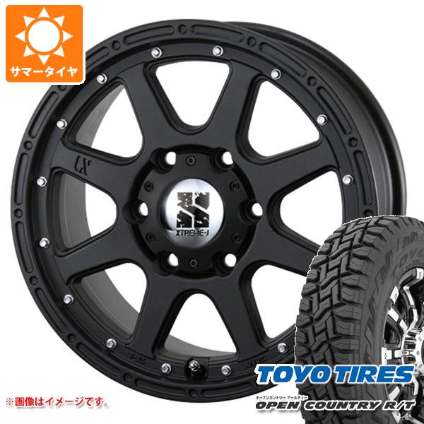 【タイヤ交換対象】RAV4 50系用 サマータイヤ トーヨー オープンカントリー R/T 235/70R16 106Q ホワイトレター MLJ エクストリームJ 7.0-16 タイヤホイール4本セット