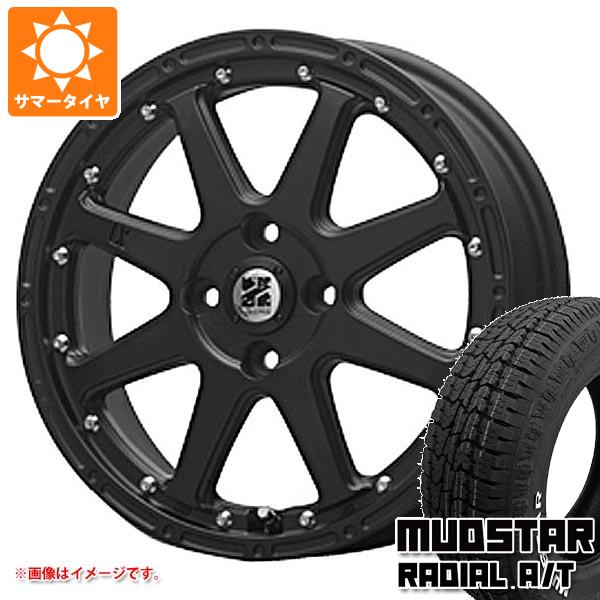 【タイヤ交換対象】ミツビシ デリカミニ B30系用 サマータイヤ マッドスター ラジアル A/T 165/65R14 79S ホワイトレター MLJ エクストリームJ 4.5-14 タイヤホイール4本セット