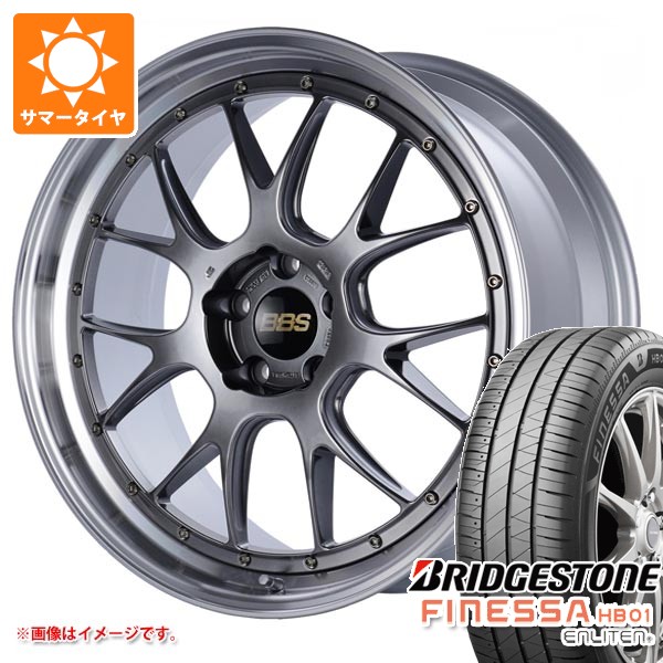 【タイヤ交換対象】サマータイヤ 245/45R19 102W XL ブリヂストン フィネッサ HB01 BBS LM-R 8.5-19 タイヤホイール4本セット