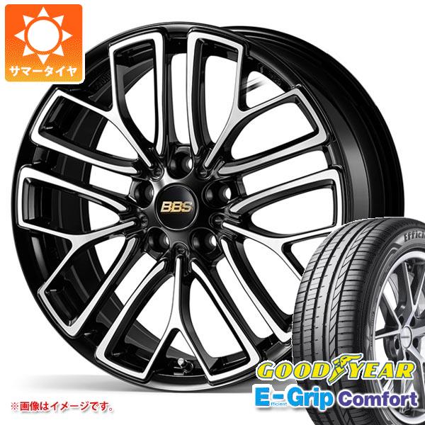 【タイヤ交換対象】サマータイヤ 215/45R18 93W XL グッドイヤー エフィシエントグリップコンフォート BBS RE-X 7.5-18 タイヤホイール4本セット