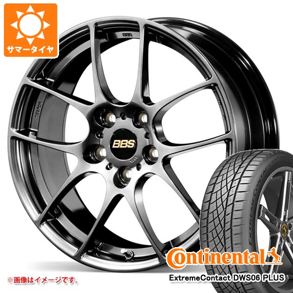 【タイヤ交換対象】サマータイヤ 215/40R18 89Y XL コンチネンタル エクストリームコンタクト DWS06 プラス BBS RF 7.5-18 タイヤホイール4本セット