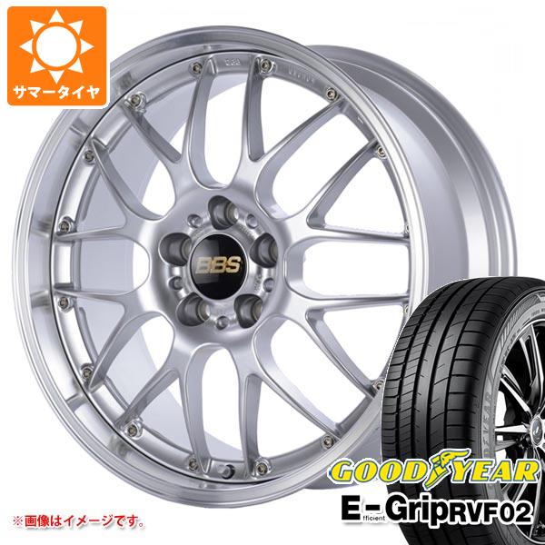 【タイヤ交換対象】サマータイヤ 245/40R19 98W XL グッドイヤー エフィシエントグリップ RVF02 BBS RS-GT 8.5-19 タイヤホイール4本セット