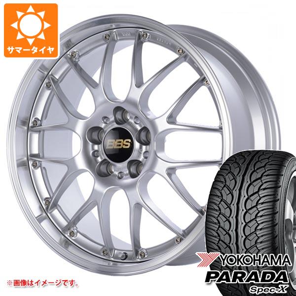 【タイヤ交換対象】サマータイヤ 235/55R20 102V ヨコハマ パラダ スペック-X PA02 BBS RS-GT 8.5-20 タイヤホイール4本セット
