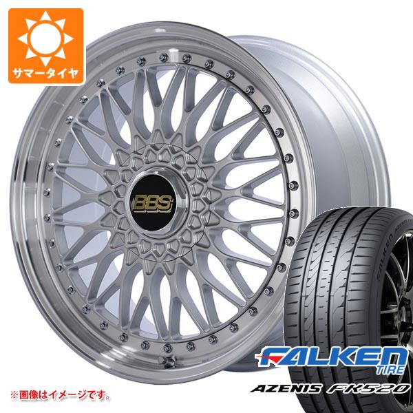 【タイヤ交換対象】サマータイヤ 245/45R20 103Y XL ファルケン アゼニス FK520L BBS SUPER-RS 8.5-20 タイヤホイール4本セット