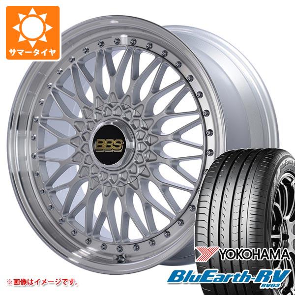 【タイヤ交換対象】サマータイヤ 245/35R20 95W XL ヨコハマ ブルーアースRV RV03 BBS SUPER-RS 8.5-20 タイヤホイール4本セット