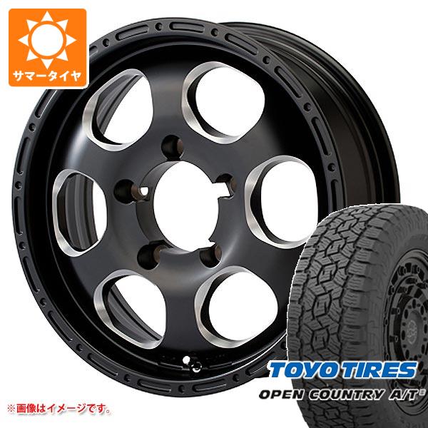 【タイヤ交換対象】5本セット ジムニー JB64W用 サマータイヤ トーヨー オープンカントリー A/T3 215/70R16 100T ブラッドストック ワンピース 5.5-16 タイヤホイール5本セット|タイヤマックス