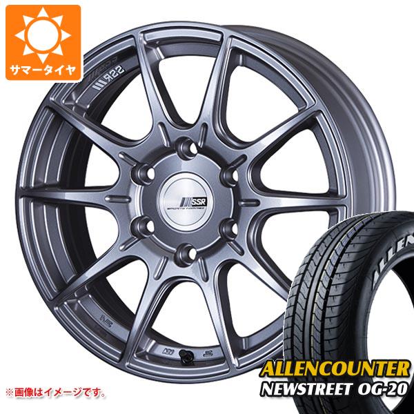 【タイヤ交換対象】ハイエース 200系用 サマータイヤ オーレンカウンター ニューストリート OG-20 215/60R17C 109/107T ホワイトレター SSR ディバイド X01H 6.5-17 タイヤホイール4本セット｜タイヤマックス
