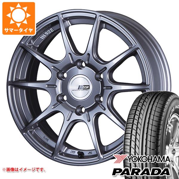 【タイヤ交換対象】ハイエース 200系用 2026年製 サマータイヤ ヨコハマ パラダ PA03 215/60R17C 109/107S ホワイトレター SSR ディバイド X01H 6.5-17 タイヤホイール4本セット