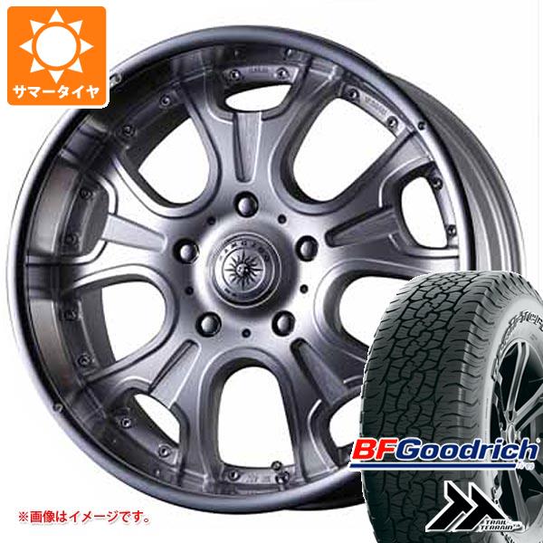 【タイヤ交換対象】ハイラックス 120系用 サマータイヤ BFグッドリッチ トレールテレーンT/A 275/55R20 113T アウトラインホワイトレター クリムソン ヘラクレス モノブロック F/A 8.5-20 タイヤホイール4本セット画像
