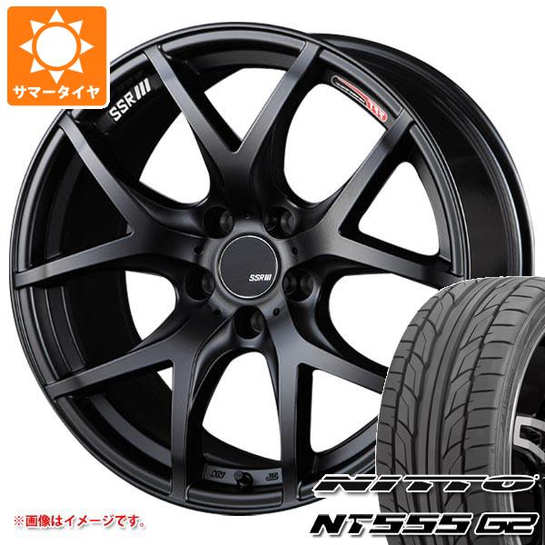 【タイヤ交換対象】サマータイヤ 215/50R17 95W XL ニットー NT555 G2 SSR GTV03 7.0-17 タイヤホイール4本セット|タイヤマックス