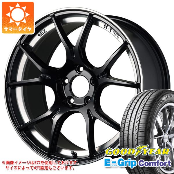 【タイヤ交換対象】サマータイヤ 235/35R19 91W XL グッドイヤー エフィシエントグリップコンフォート SSR GTX02 8.5-19 タイヤホイール4本セット