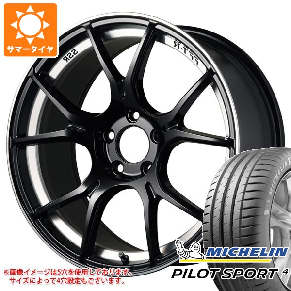 【タイヤ交換対象】サマータイヤ 215/40R18 89Y XL ミシュラン パイロットスポーツ4 SSR GTX02 7.5-18 タイヤホイール4本セット