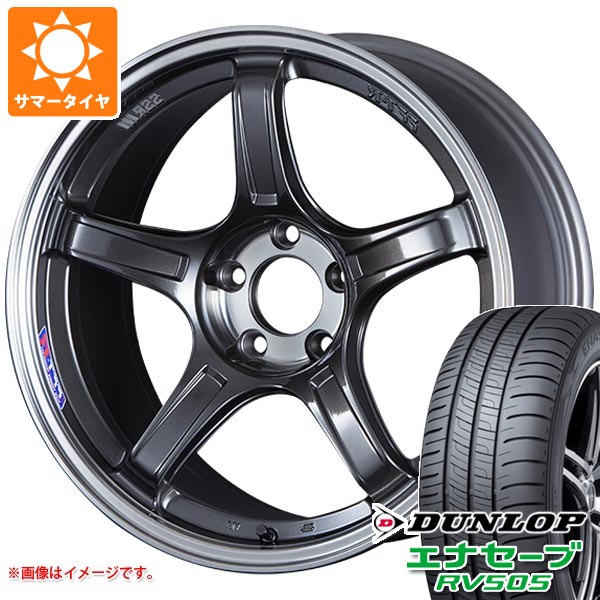 【タイヤ交換対象】サマータイヤ 245/40R19 98W XL ダンロップ エナセーブ RV505 SSR GTX03 8.5-19 タイヤホイール4本セット