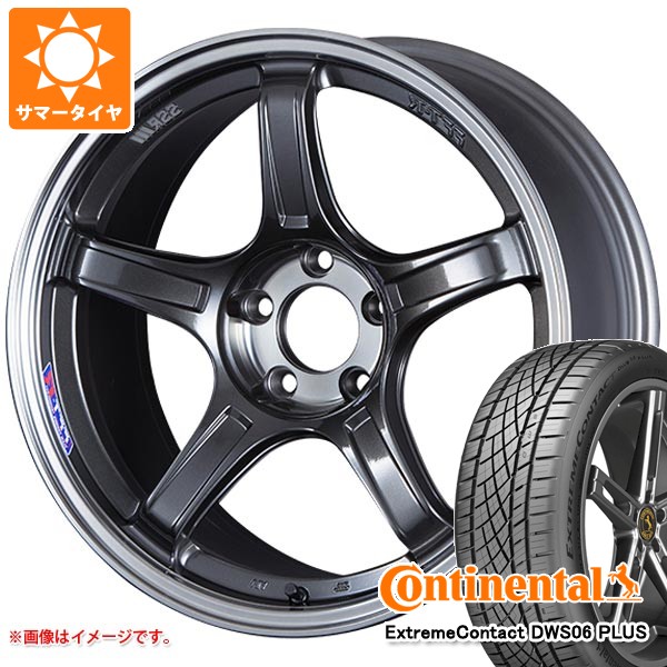 【タイヤ交換対象】サマータイヤ 225/45R18 91Y コンチネンタル エクストリームコンタクト DWS06 プラス SSR GTX03 7.5-18 タイヤホイール4本セット