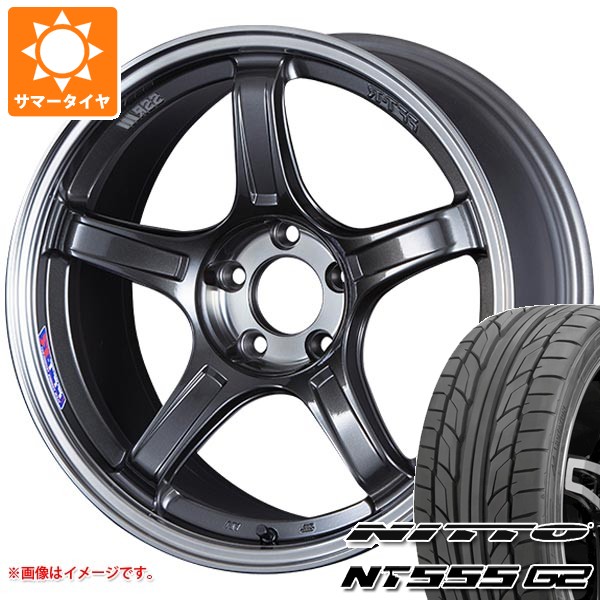 【タイヤ交換対象】サマータイヤ 245/35R19 93Y XL ニットー NT555 G2 SSR GTX03 8.5-19 タイヤホイール4本セット
