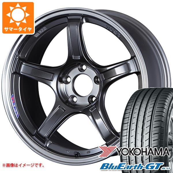 【タイヤ交換対象】サマータイヤ 215/45R17 91W XL ヨコハマ ブルーアースGT AE51 SSR GTX03 7.0-17 タイヤホイール4本セット|タイヤマックス