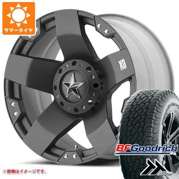 【タイヤ交換対象】RAV4 50系用 サマータイヤ BFグッドリッチ トレールテレーンT/A 225/65R17 102T アウトラインホワイトレター KMC XD775 ロックスター 8.0-17 タイヤホイール4本セット|タイヤマックス