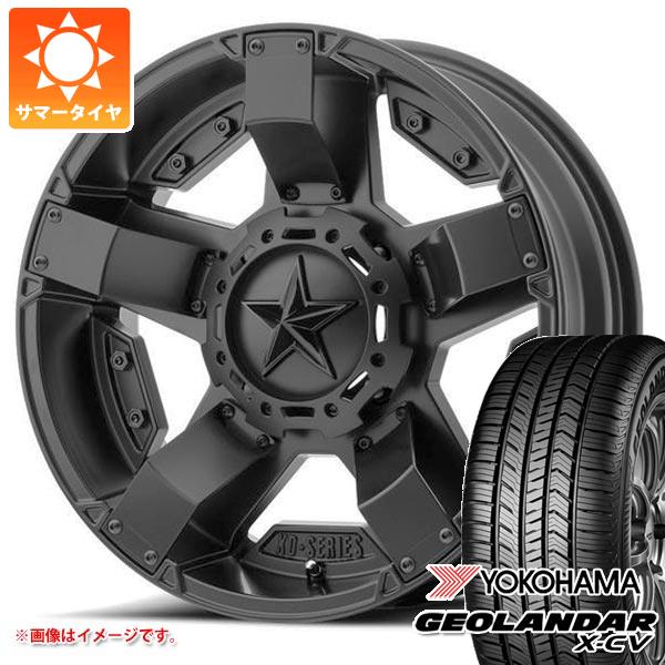【タイヤ交換対象】サマータイヤ 265/50R20 111W XL ヨコハマ ジオランダー X-CV G057 KMC XD811 ロックスター2 8.5-20 タイヤホイール4本セット|タイヤマックス