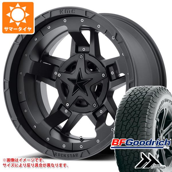 【タイヤ交換対象】ジープ ラングラー JK/JL系用 サマータイヤ BFグッドリッチ トレールテレーンT/A 275/55R20 113T アウトラインホワイトレター KMC XD827 ロックスター3 タイヤホイール4本セット|タイヤマックス