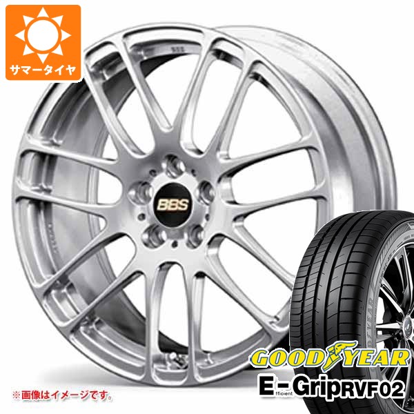 【タイヤ交換対象】サマータイヤ 225/55R17 101V XL グッドイヤー エフィシエントグリップ RVF02 BBS RE-L2 7.0-17 タイヤホイール4本セット