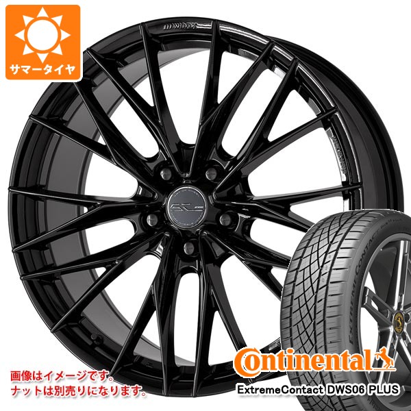 【タイヤ交換対象】サマータイヤ 245/35R19 93Y XL コンチネンタル エクストリームコンタクト DWS06 プラス ワーク シュヴァート ブルネン LX 8.0-19 タイヤホイール4本セット 118,550円