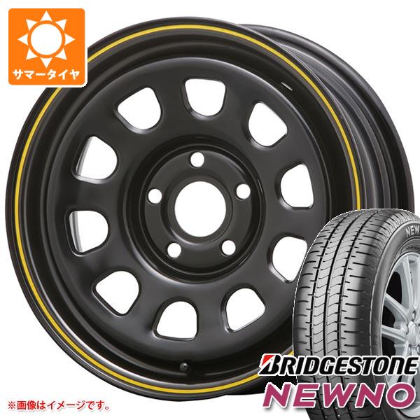 【タイヤ交換対象】ルノー カングー KW系用 2026年製 サマータイヤ ブリヂストン ニューノ 195/65R15 91H MLJ デイトナ SS タイヤホイール4本セット
