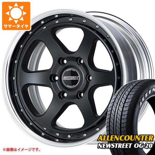 【タイヤ交換対象】トヨタ ハイエース 200系用 サマータイヤ オーレンカウンター ニューストリート OG-20 215/65R16C 109/107T ホワイトレター エセックス EL 2P 6.5-16 タイヤホイール4本セット