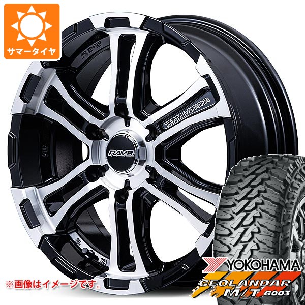 【タイヤ交換対象】トヨタ ハイエース 200系用 2026年製 サマータイヤ ヨコハマ ジオランダー M/T G003 LT215/70R16 100/ 97Q レイズ FDX-SG 6.5-16 タイヤホイール4本セット