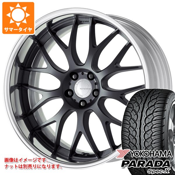 【タイヤ交換対象】サマータイヤ 235/35R20 92W XL ヨコハマ パラダ スペック-X PA02 ワーク グノーシス RXM 8.5-20 タイヤホイール4本セット|タイヤマックス
