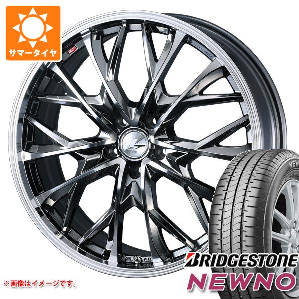 【タイヤ交換対象】サマータイヤ 205/55R16 91V ブリヂストン ニューノ レオニス MV 6.5-16 タイヤホイール4本セット|タイヤマックス