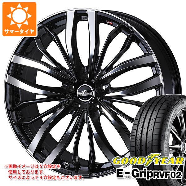 【タイヤ交換対象】トヨタ 40系アルファード用 サマータイヤ グッドイヤー エフィシエントグリップ RVF02 245/45R20 103W XL レオニス SC 8.5-20 タイヤホイール4本セット 136,850円
