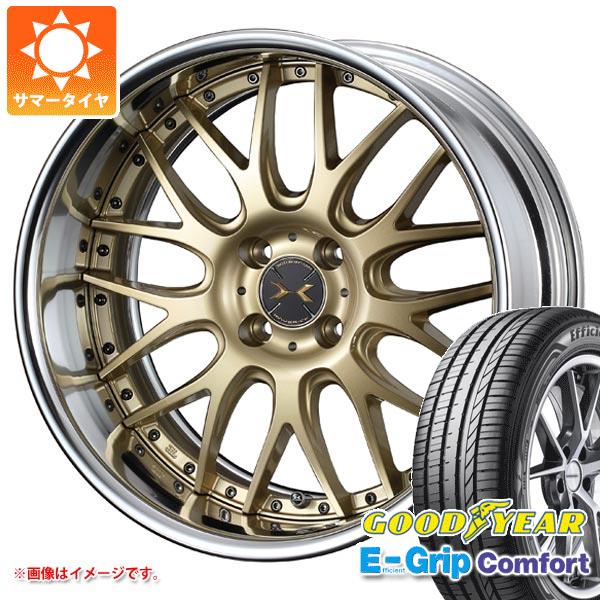 【タイヤ交換対象】サマータイヤ 215/40R17 87W XL グッドイヤー エフィシエントグリップコンフォート マーベリック 709M 軽・コンパクトカー用 7.0-17 タイヤホイール4本セット|タイヤマックス