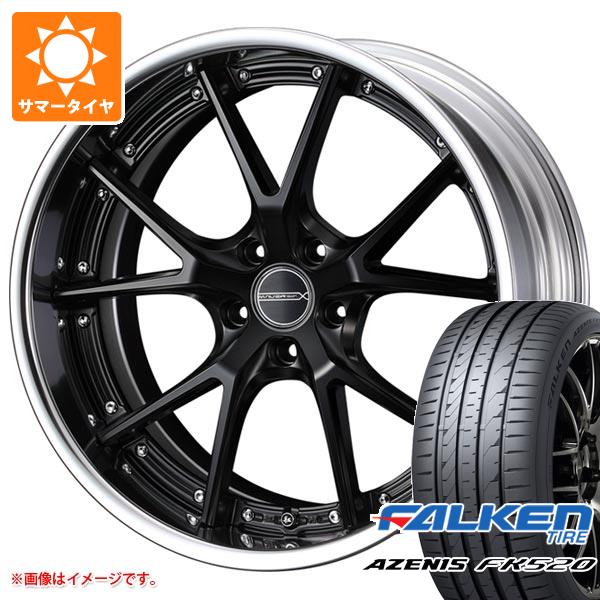 【タイヤ交換対象】サマータイヤ 225/35R19 88Y XL ファルケン アゼニス FK520L マーベリック 905S 8.0-19 タイヤホイール4本セット
