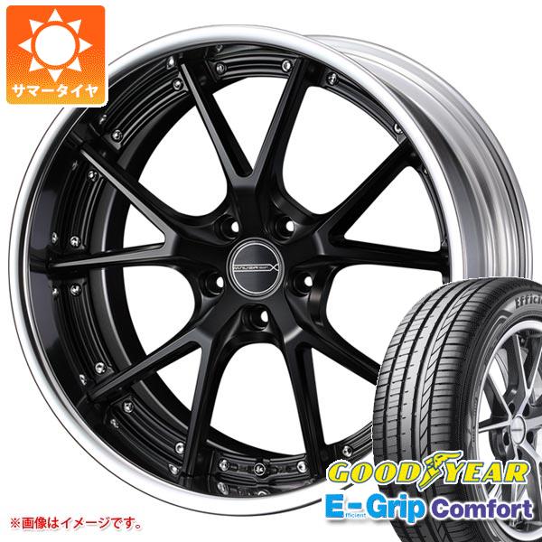 【タイヤ交換対象】サマータイヤ 245/40R19 98W XL グッドイヤー エフィシエントグリップコンフォート マーベリック 905S 8.5-19 タイヤホイール4本セット