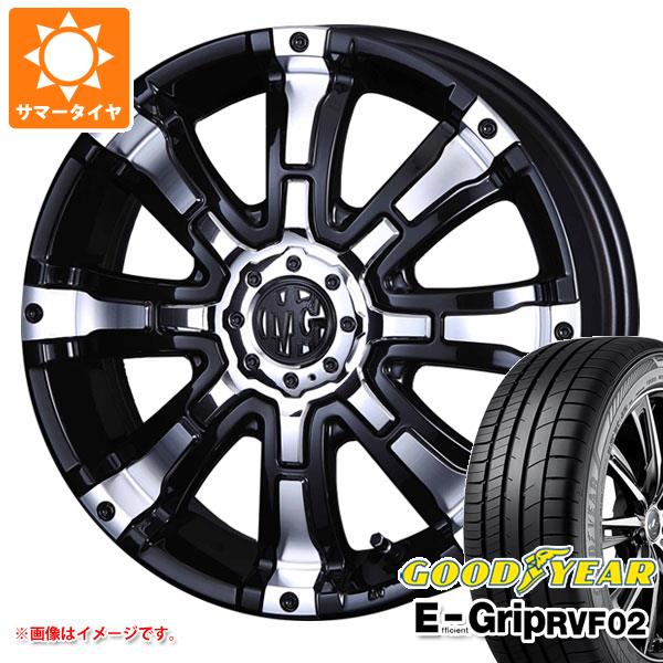 【タイヤ交換対象】サマータイヤ 165/60R15 77H グッドイヤー エフィシエントグリップ RVF02 クリムソン MG ビースト 5.0-15 タイヤホイール4本セット