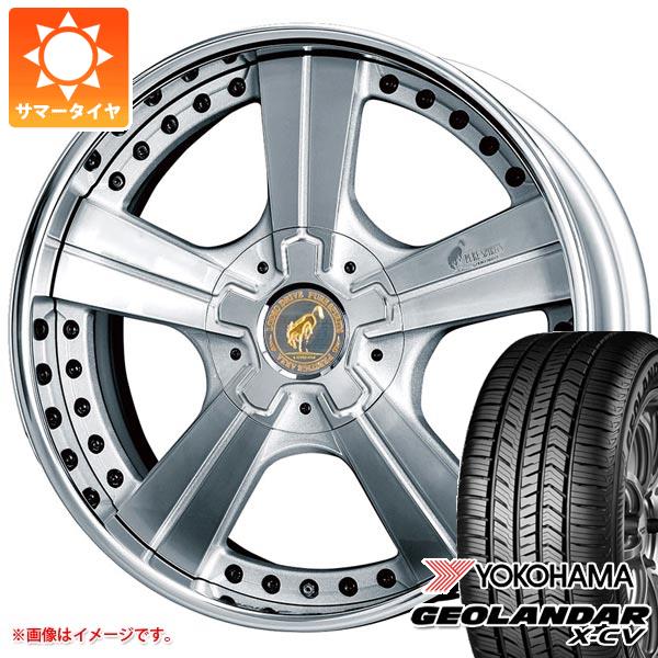 トヨタ ランドクルーザー プラド 150系用 サマータイヤ ヨコハマ ジオランダー X-CV G057 265/40R22 106W XL スーパースター ピュアスピリッツ オークス 9.0-22 タイヤホイール4本セット|タイヤマックス